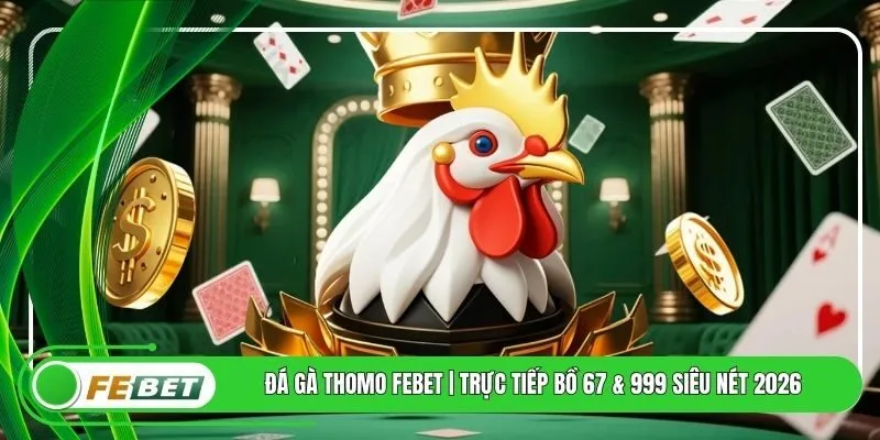 Đá Gà Thomo FEBET | Trực Tiếp Bồ 67 & 999 Siêu Nét 2026
