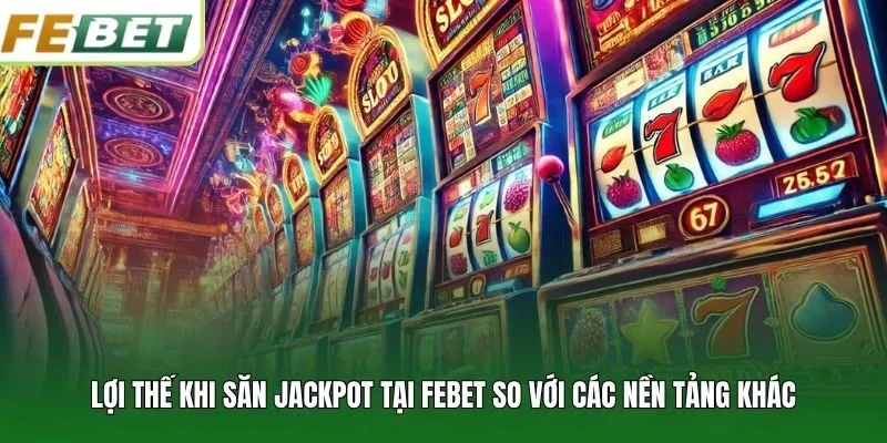 Lợi thế khi săn jackpot tại FEBET so với các nền tảng khác