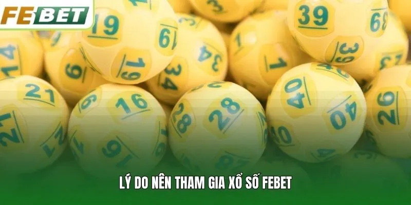 Lý do nên tham gia xổ số FEBET