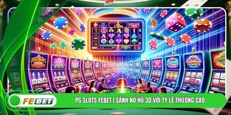 PG Slots FEBET | Sảnh Nổ Hũ 3D Với Tỷ Lệ Thưởng Cao